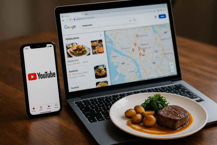 Ontdek de Beste Restaurants via YouTube, Google en Google Maps